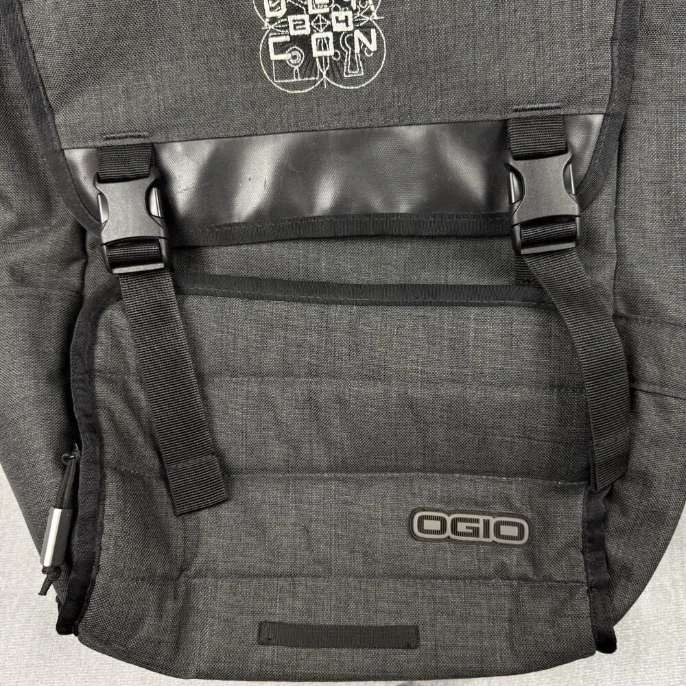 OGIO Backpack Def Con 24 Logo Messenger Bag Canvas Gray Laptop Bag Travel